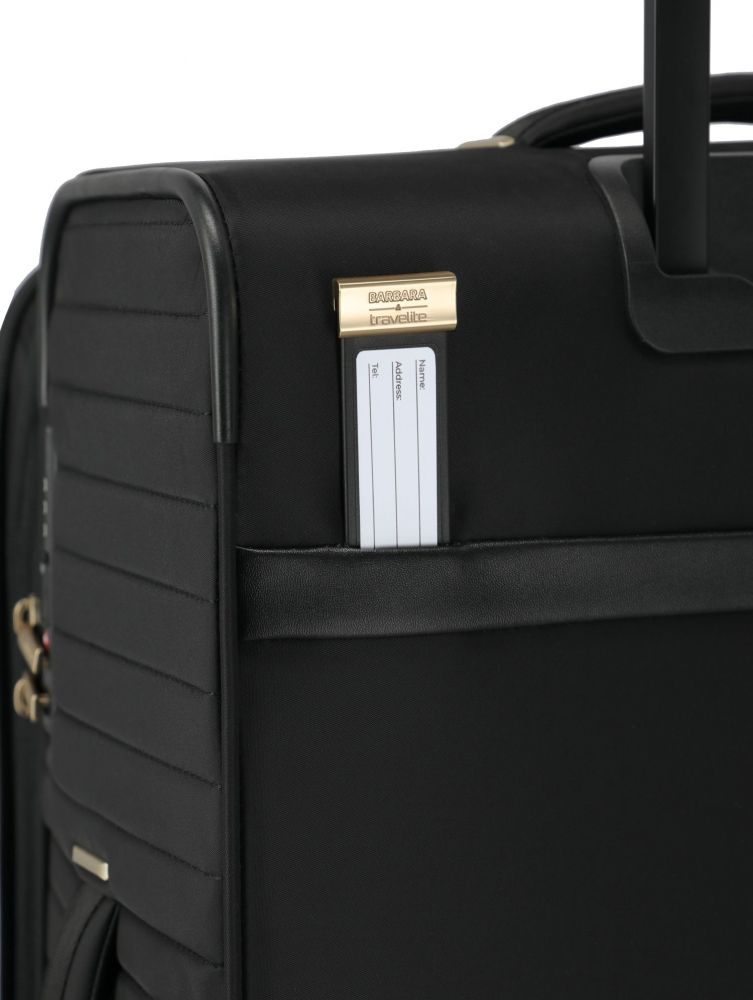 Travelite Barbara Stepp 4W Trolley L Schwarz #4
