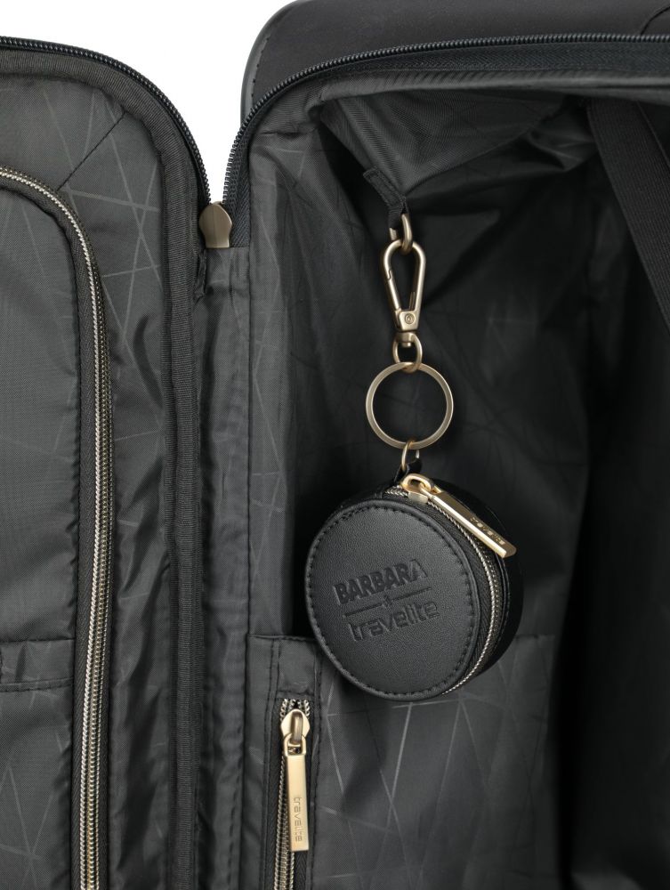 Travelite Barbara Stepp 4W Trolley M Schwarz #4