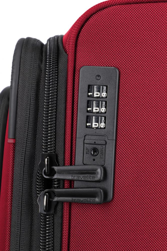 Travelite Crosslite 4w Trolley L Red #4