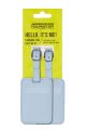 American Tourister Zubehör Luggage Tag X2 Neptune Blue #4