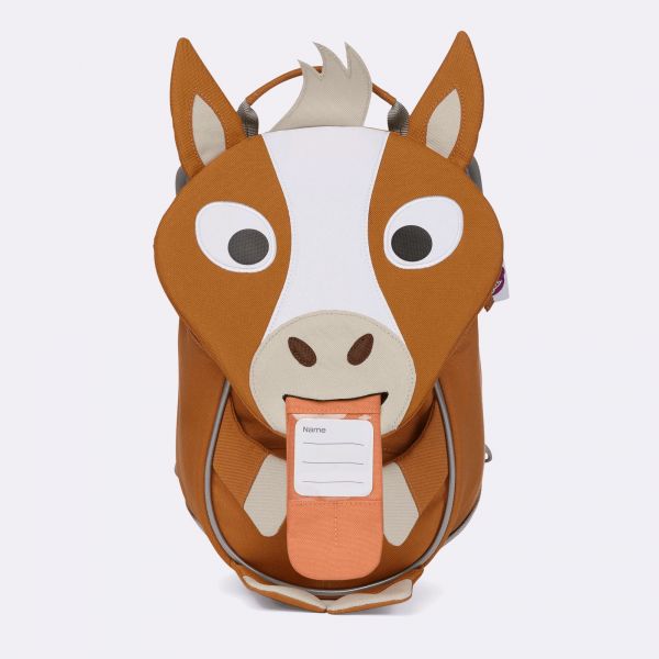 Affenzahn Kleiner Freund Pferd Kindergartenrucksack Braun  / Weiß #4