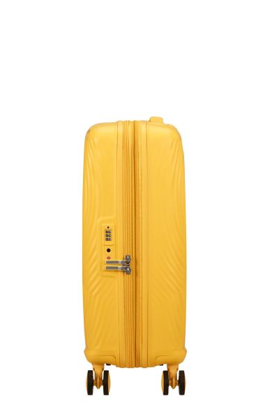 American Tourister Mickey Magic Spinner 55/20 Exp Tsa Mickey Flower Yellow #4