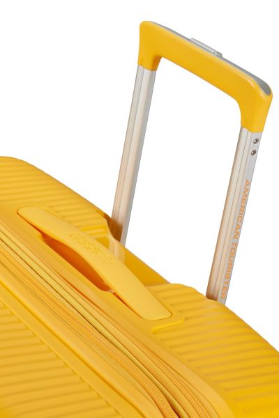 American Tourister Soundbox Spinner 80/30 Tsa Exp Golden Yellow #4