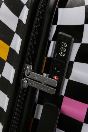 American Tourister Wavebreaker Disney Spinner 55/20 Tsa Disney Fl Mickey Check #4