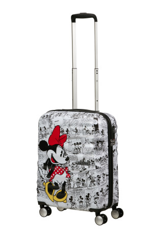American Tourister Wavebreaker Disney Spinner 55/20 Tsa Disney Fl Minnie Comics White #4