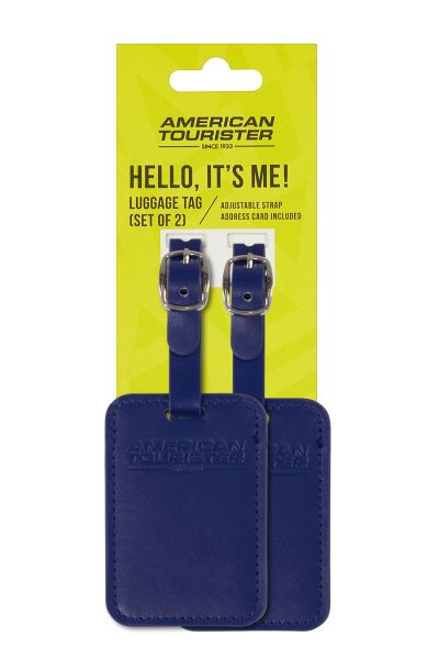 American Tourister Zubehör Luggage Tag X2 Dark Blue #4
