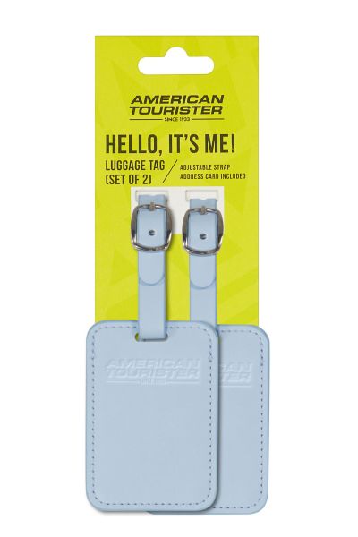 American Tourister Zubehör Luggage Tag X2 Neptune Blue #4