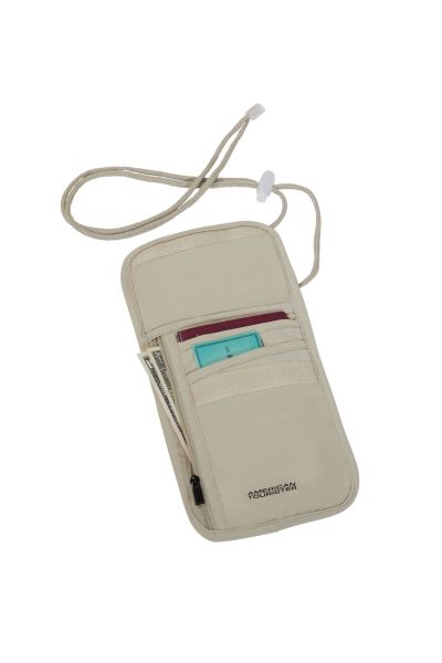 American Tourister Zubehör Rfid Security Neck Pouch Sand #4