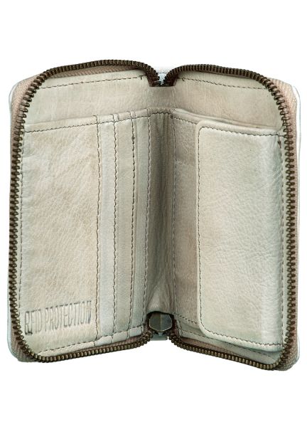 Bull Hunt Midi Zip Wallet-Stone #4