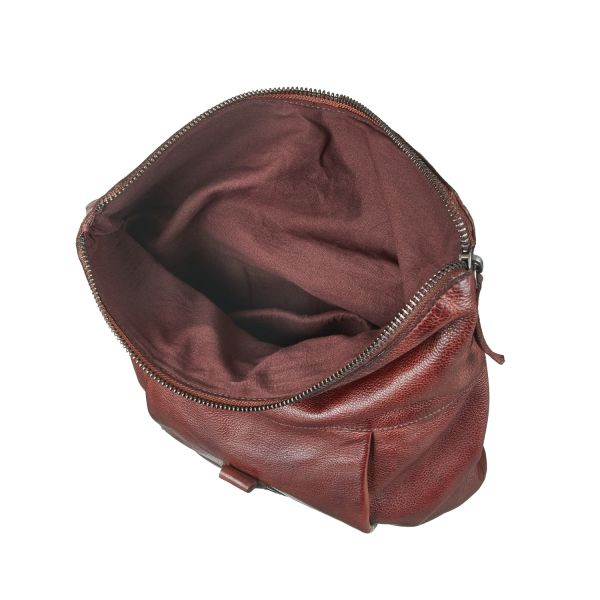 Bull Hunt Rolltop Backpack-Cognac #4
