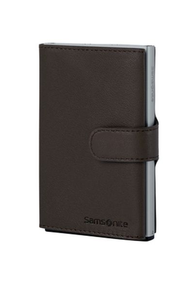 Samsonite Alu Fit Slide-Up Wallet Dark Brown #4