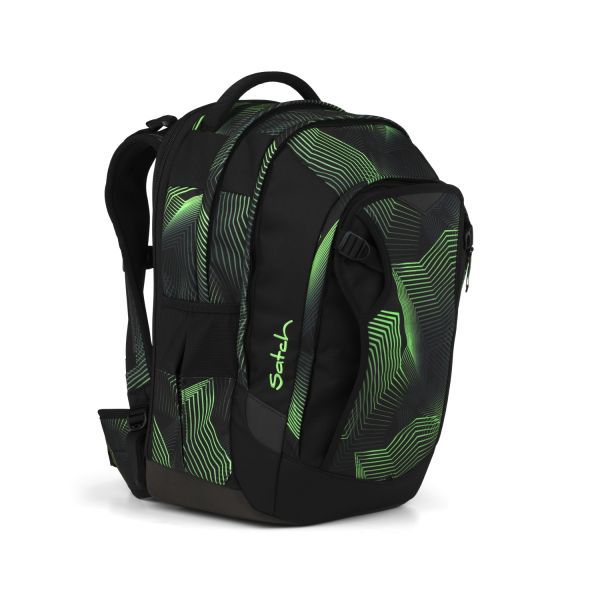 Satch Match Plus Schulrucksack Einzeln Seismic Green #4