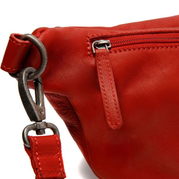 The Chesterfield Brand Kruger Waistbag Red #4