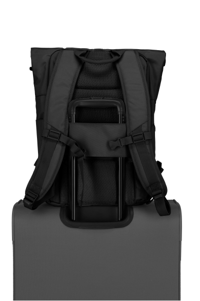 Travelite Basics Rollup Rucksack Schwarz #4