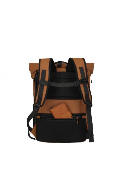 Travelite Briize Backpack M Roll-up Curry #4