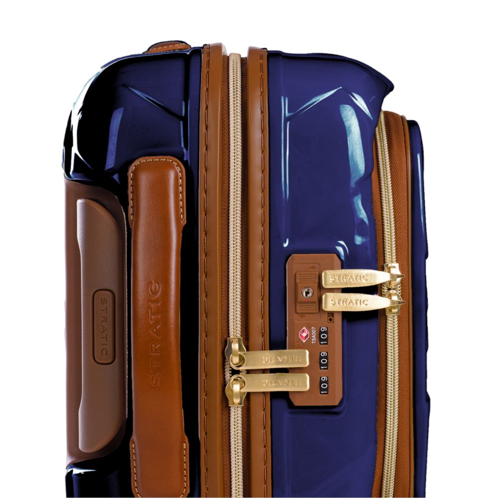 Stratic Leather and More Hartschalen-Koffer S (mit Vortasche) blue #5
