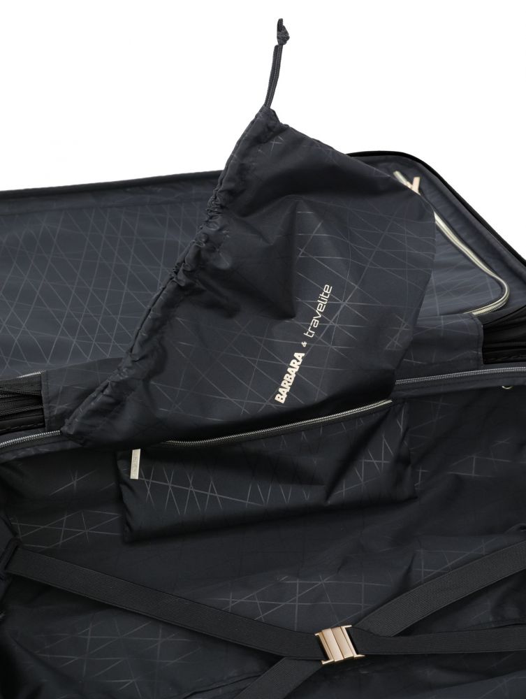 Travelite Barbara Stepp 4W Trolley M Schwarz #5