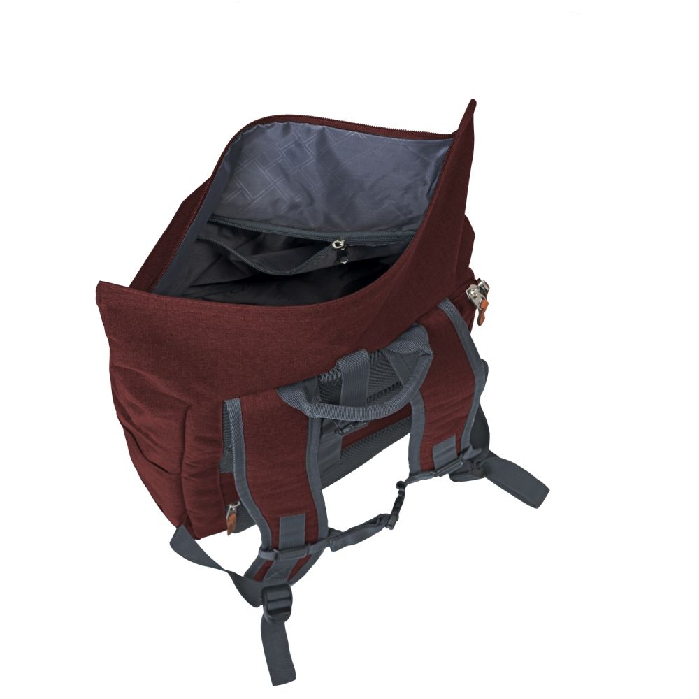 Travelite Basics Rollup Rucksack Bordeaux #5