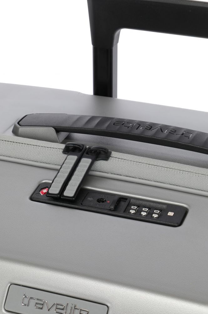 Travelite Millennium Trolley 4w L Silver #5