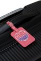 American Tourister Zubehör Luggage Tag X2 Print Girl Power #5