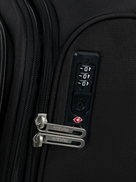 American Tourister Cloudrider Spinner S Exp Tsa Jet Black #5