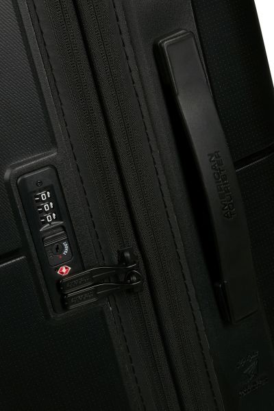 American Tourister Dashpop Spinner 77/28 Exp Tsa True Black #5