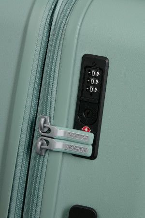 American Tourister Dynabelt Spinner 77/28 Exp Tsa Misty Green #5