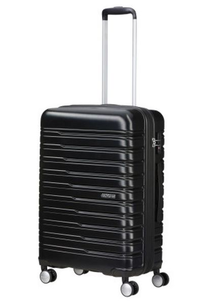 American Tourister Flashline Spinner 67/24 Exp Tsa Shadow Black #5