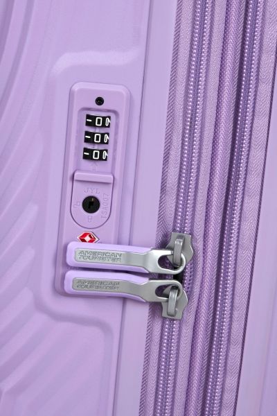 American Tourister Mickey Magic Spinner 55/20 Exp Tsa Mickey Soft Lilac #5