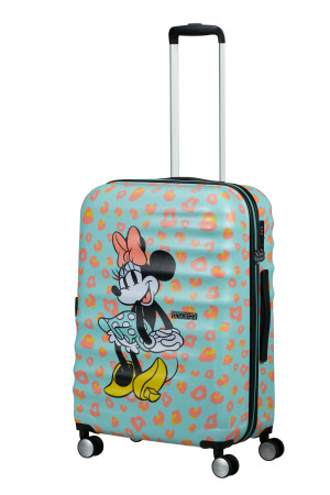 American Tourister Wavebreaker Disney Spinner 67/24 Tsa Disney Fl Minnie Pastel Dots #5