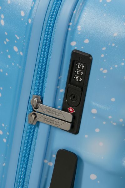American Tourister Wavebreaker Disney Spinner 67/24 Tsa Disney Fl Stitch Universe #5
