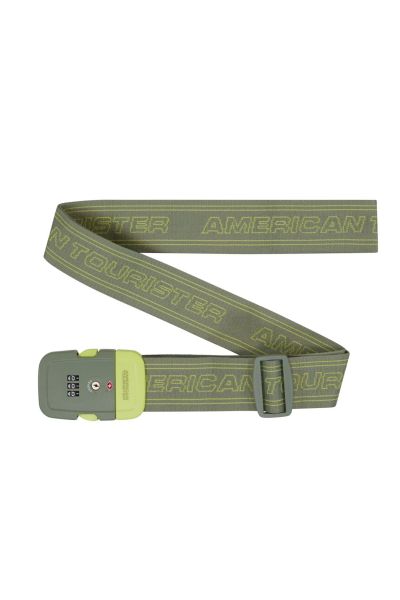 American Tourister Zubehör Luggage Belt Tsa Olive/Lime #5
