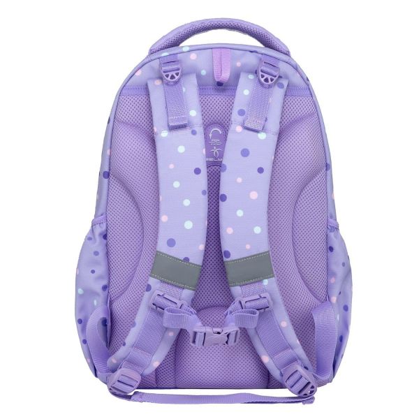 Belmil Maxi Pack Schulrucksack Purple Dots #5
