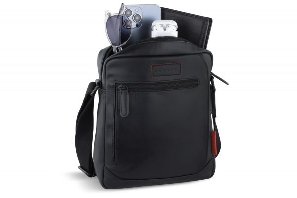 Bugatti Clark Schultertasche schwarz #5