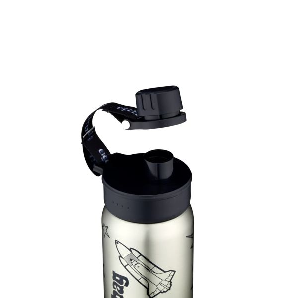 Ergobag Edelstahl Trinkflasche Schwarz #5