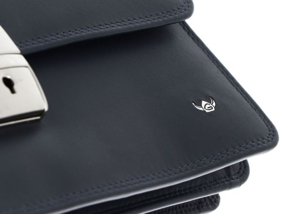 Golden Head Polo Handgelenktasche Marineblau #5