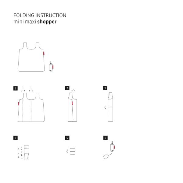 Reisenthel Mini Maxi Shopper Pocket Black black #5