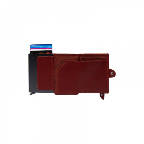 The Chesterfield Brand Baldwin Cardholder Red #5