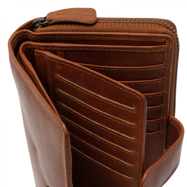The Chesterfield Brand Charlotte Geldbörse Cognac #5