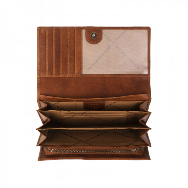 The Chesterfield Brand Hampton Börse Billfold Wide  Cognac #5