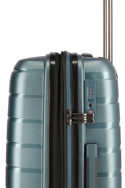 Travelite Air Base Kofferset 3-tlg. 4w L/M erw./S eisblau #5