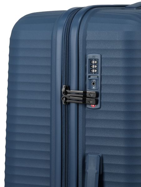 Travelite Air Stripe Trolley 4w L/M exp./S Navy #5