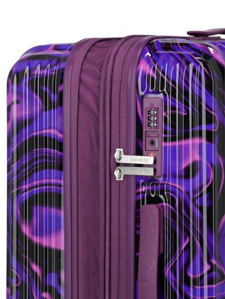 Travelite Lascana Edition 4W Trolley M Purple Swirl #5