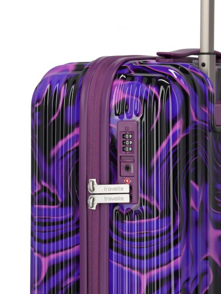 Travelite Lascana Edition 4W Trolley S Purple Swirl #5