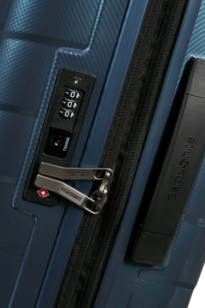 Samsonite Attrix Spinner 55/20 Exp Length 35Cm Steel Blue #6