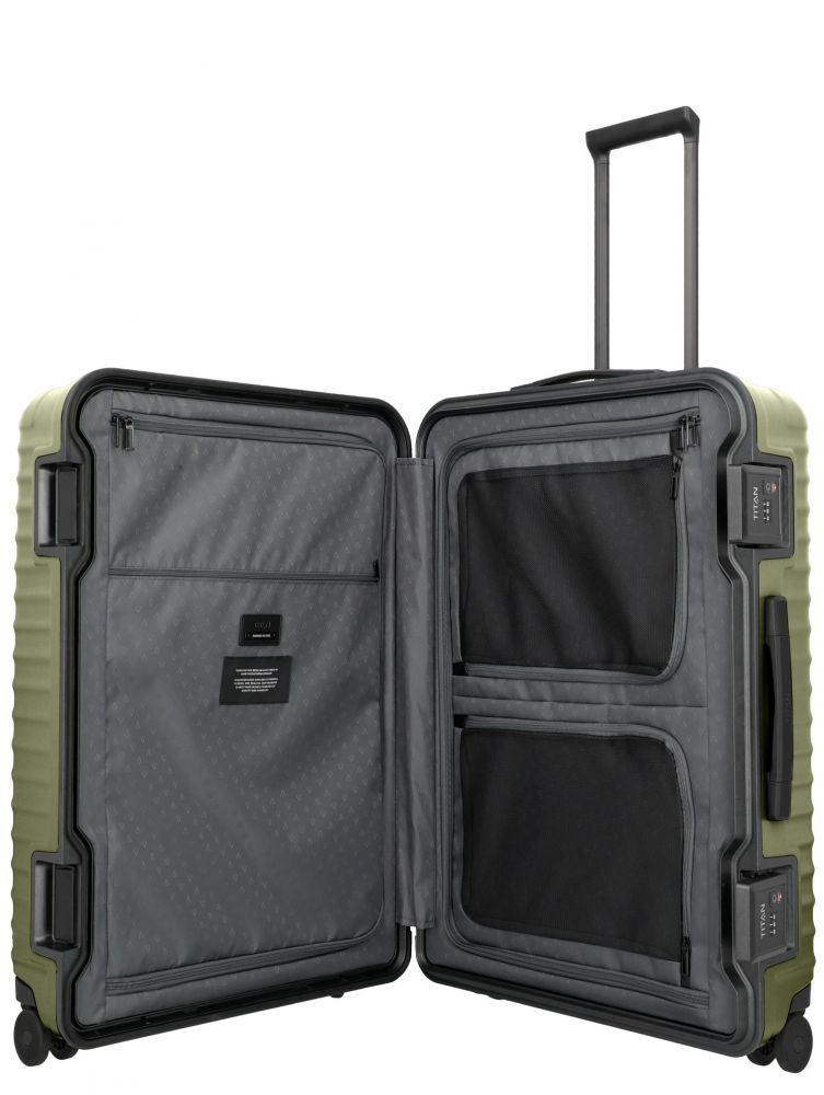 Titan Overseas 4-Rad Trolley L Forest Green #6
