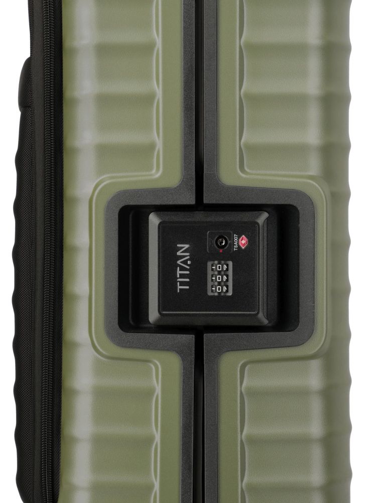 Titan Overseas 4-Rad Trolley S Vortasche Forest Green #6