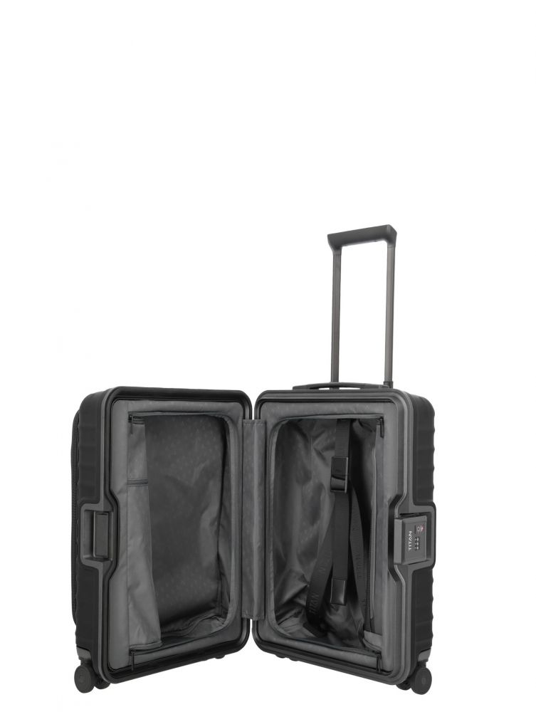 Titan Overseas 4-Rad Trolley S Vortasche Nightshade Black #6