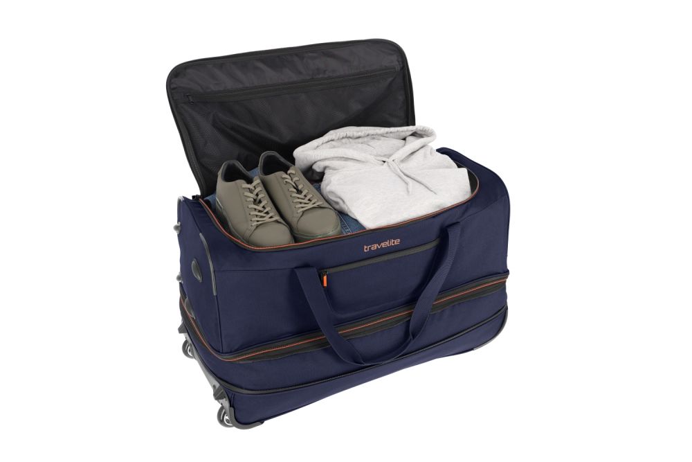 Travelite Basics Trolley Reisetasche L erw. marine #6