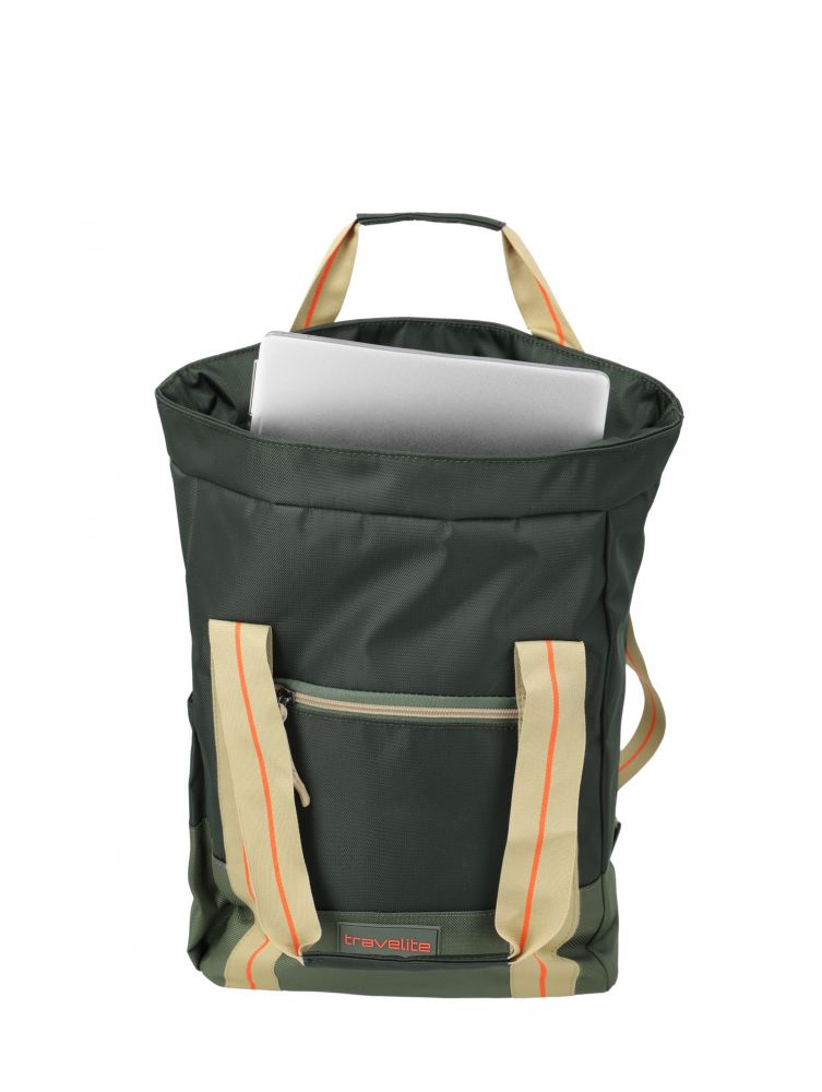 Travelite Color Craze Rucksack Tote Bag Olive #6